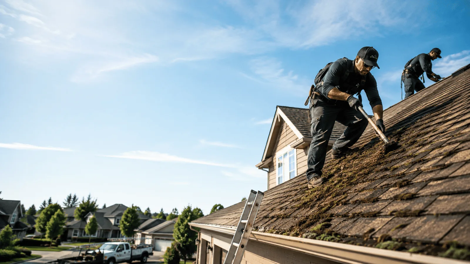 Roof Moss Removal in Leming, TX near me